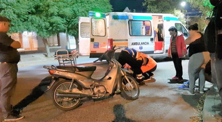 Tres accidentes en simultáneo en distintos puntos de General Pico: Un motociclista fue hospitalizado