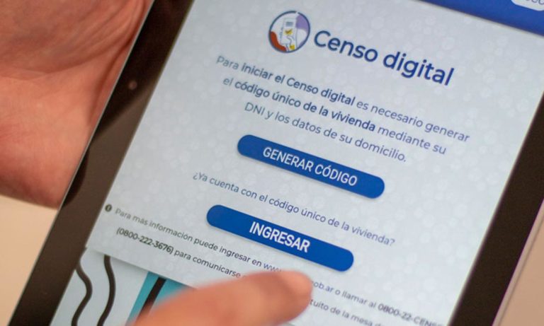 Censo Digital: La Pampa segunda en porcentaje de viviendas que completó el cuestionario