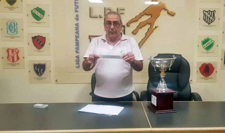“El Torneo oficial de la Liga Pampeana comenzará el 1 de Mayo”, dijo Luis Ovin el actual presidente del fútbol norteño