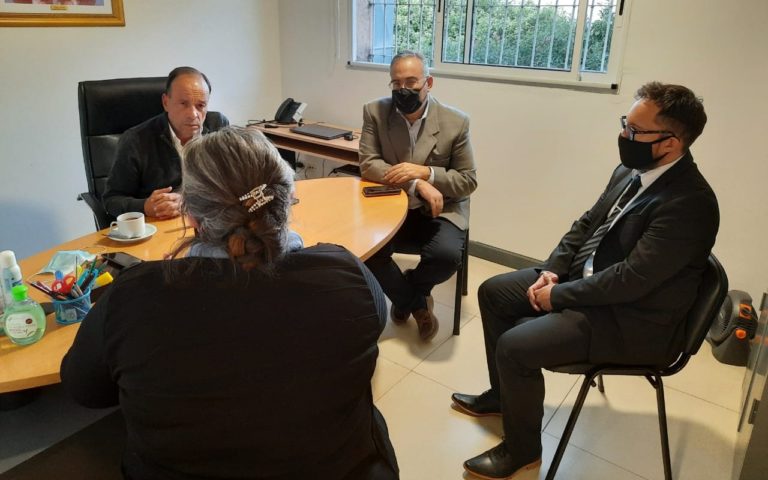 Funcionarios de Seguridad mantuvieron reuniones de trabajo en General Pico