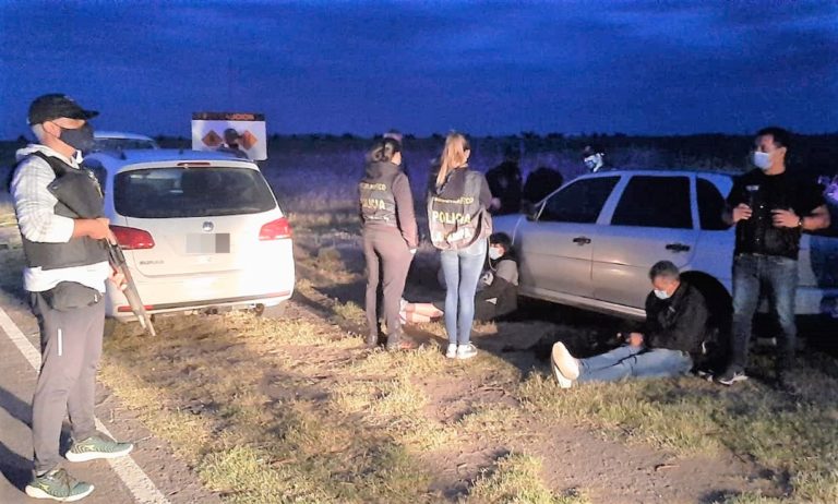 La Policía de La Pampa detuvo a 11 personas y secuestró 5 vehículos, 92 kg de marihuana y 4,5 kg de cocaína, todo valuado en $ 26 millones de pesos