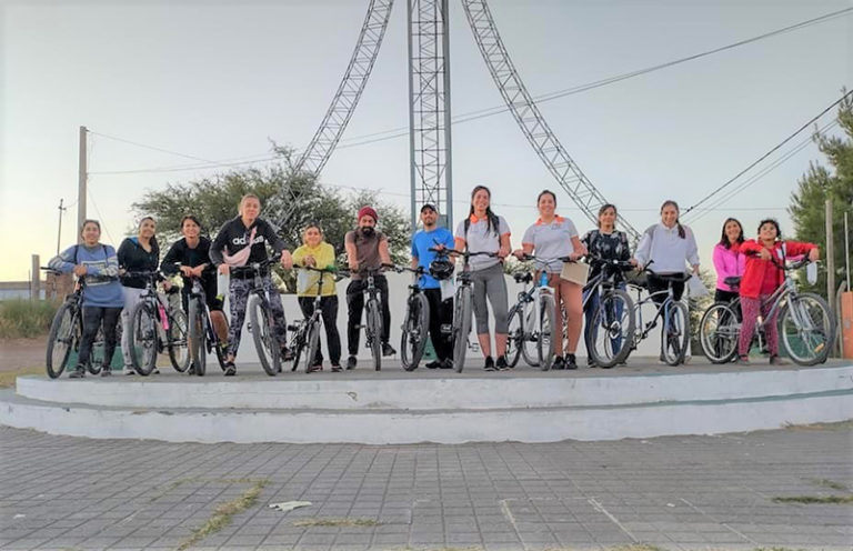 Se realizó el primer ciclo tour en General Acha