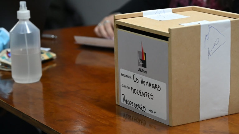 Consultá aquí los resultados provisorios de las Elecciones de la Universidad Nacional de La Pampa