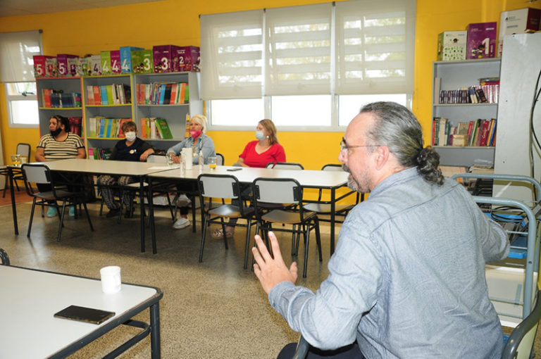 Representantes de EURSOCIAL recorrieron escuelas de General Pico: “La Pampa fue muy valiente en emprender un camino que no emprendió nadie en Argentina”