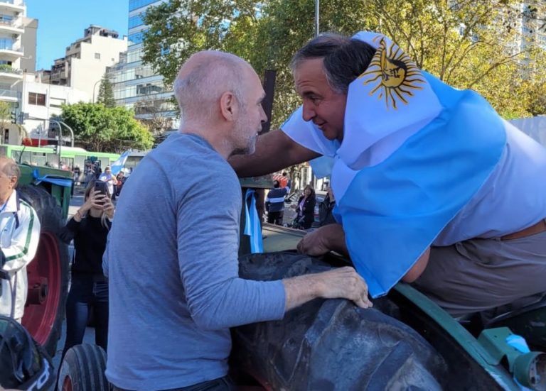 Rodríguez Larreta participó de la marcha del campo y dijo: “Cuando el campo crece, crece la Argentina”