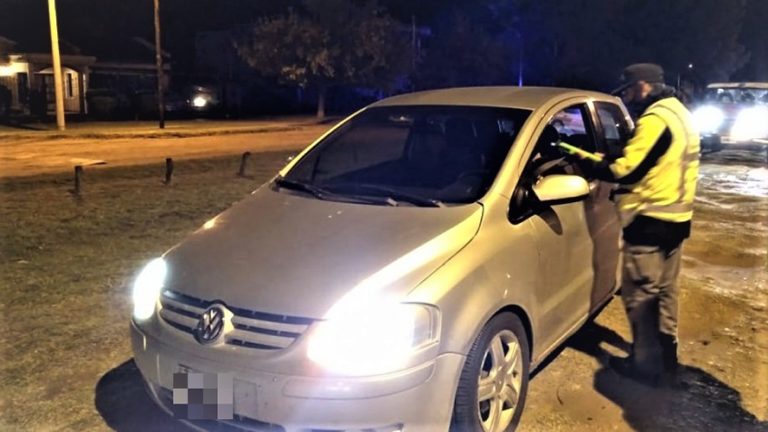 Detectaron 13 alcoholemias positivas y retuvieron 8 vehículos durante los operativos del fin de semana