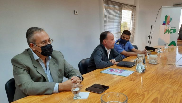Seguridad se reunió con personal policial en situación de retiro activo en General Pico