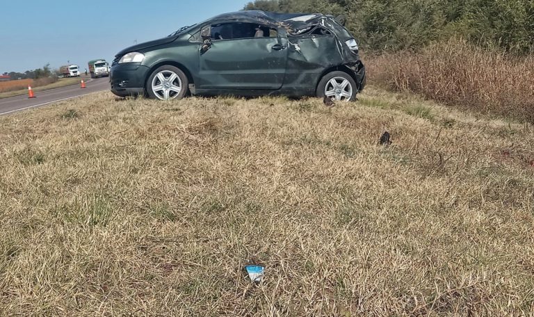 Grave accidente en ruta provincial 1: Trasladan cuatro personas al hospital de Catriló