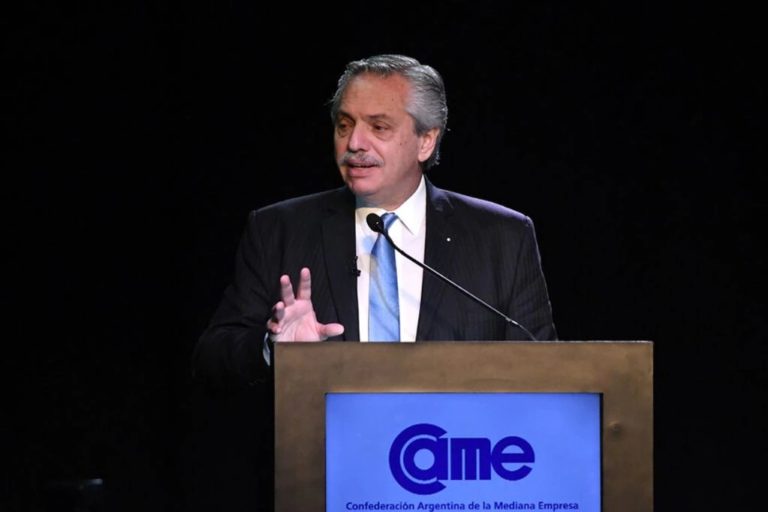 Alberto Fernández: “El crecimiento es muy grande, la recuperación del empleo es real, el consumo crece”