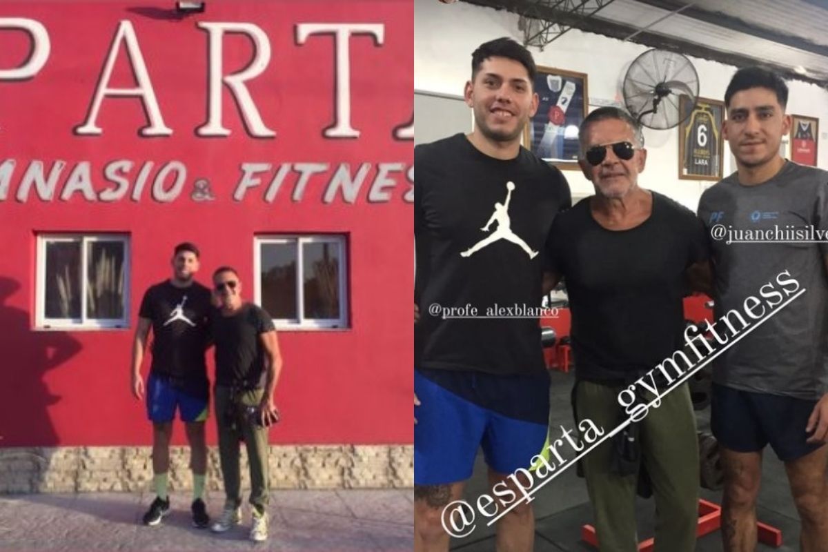 Osvaldo Laport entrenó en un gimnasio de La Pampa: “Es una persona activa, abrimos el domingo sólo para él”