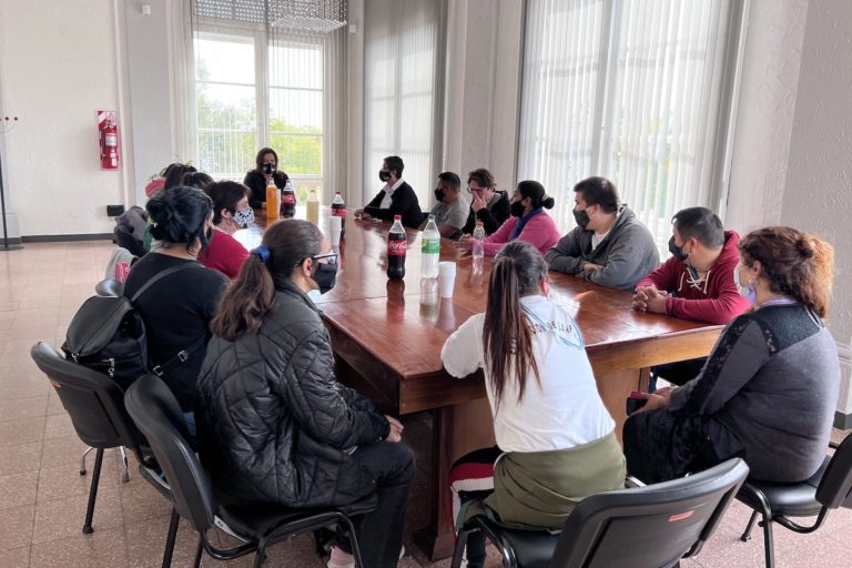 Jóvenes del programa eliminación de barreras visitaron el municipio