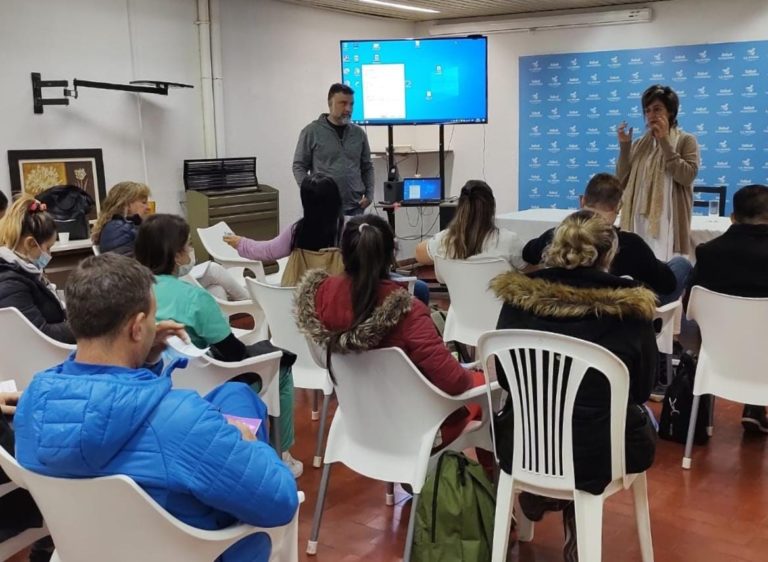 Enfermeros con personal a cargo en hospitales de La Pampa realizaron importante capacitación