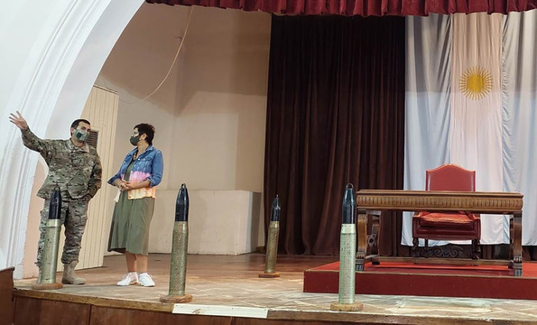 El auditorio de la ex Escuela Hogar se utilizará para el desarrollo de una agenda cultural