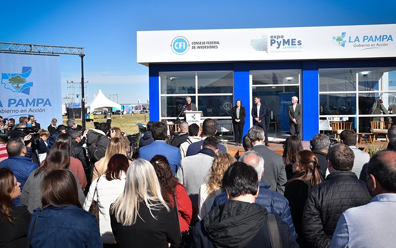 Se inauguró la “Expo PyMEs” en el autódromo de Toay: Participan 380 empresas de más de 44 localidades pampeanas