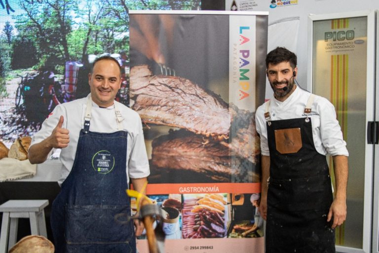 Gastronomía pampeana representada por piquense en el Festival del Chef Patagónico 2022