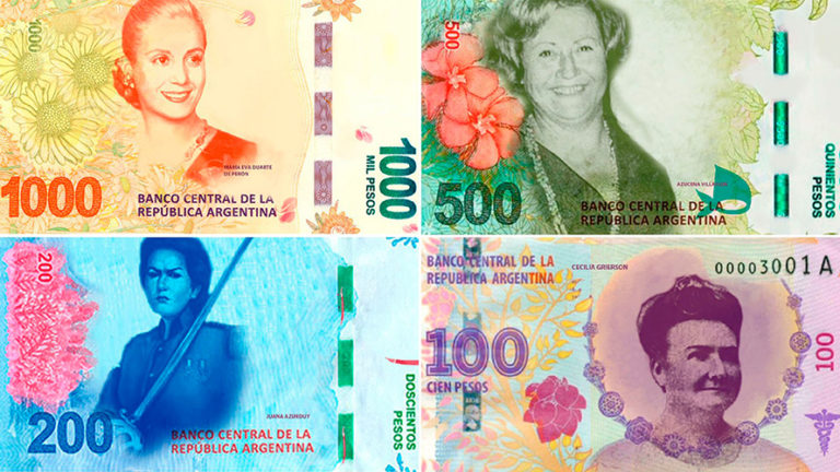 El Gobierno anunciará el reemplazo de los animales de los billetes por próceres y más presencia femenina