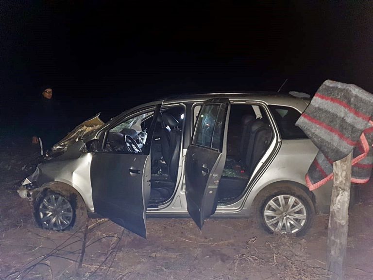 Grave accidente en el acceso a Agustoni dejó como saldo 4 personas hospitalizadas