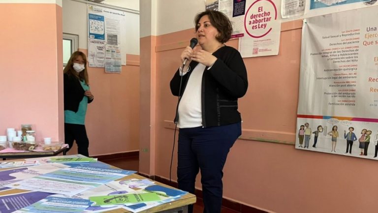 La Secretaría de la Mujer dictó cinco charlas en escuelas de Alta Italia y Toay