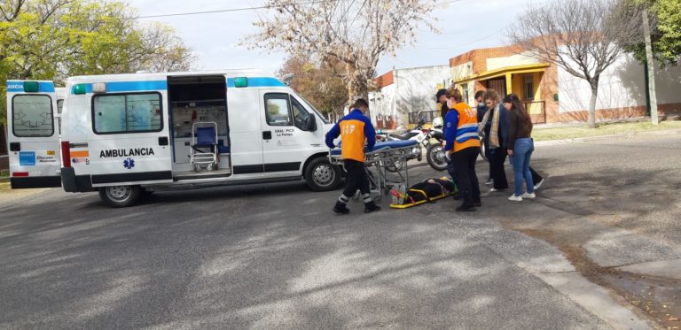 Ciclista fue asistido por el SEM y luego hospitalizado