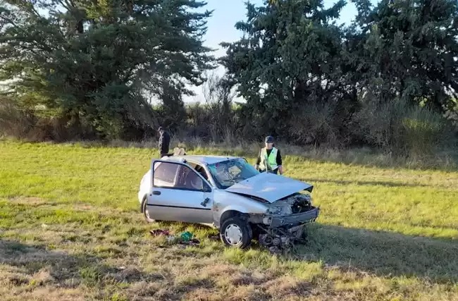 Dos mujeres de 81 y 82 años murieron en un choque en el acceso de Jacinto Arauz