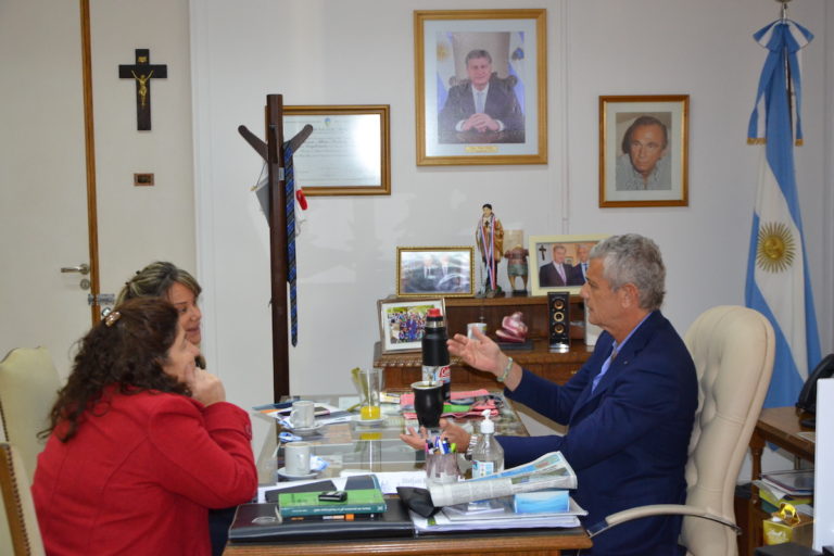 Mariano Fernández se reunió con la Cámara de Comercio, Industria y Producción de La Pampa por el Paso Pehuenche
