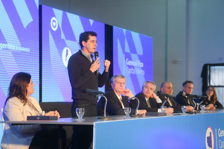 Acueducto a General Pico: con un presupuesto de 16.600 millones de pesos, “traerá dignidad, soluciones y tranquilidad” afirmó Wado de Pedro