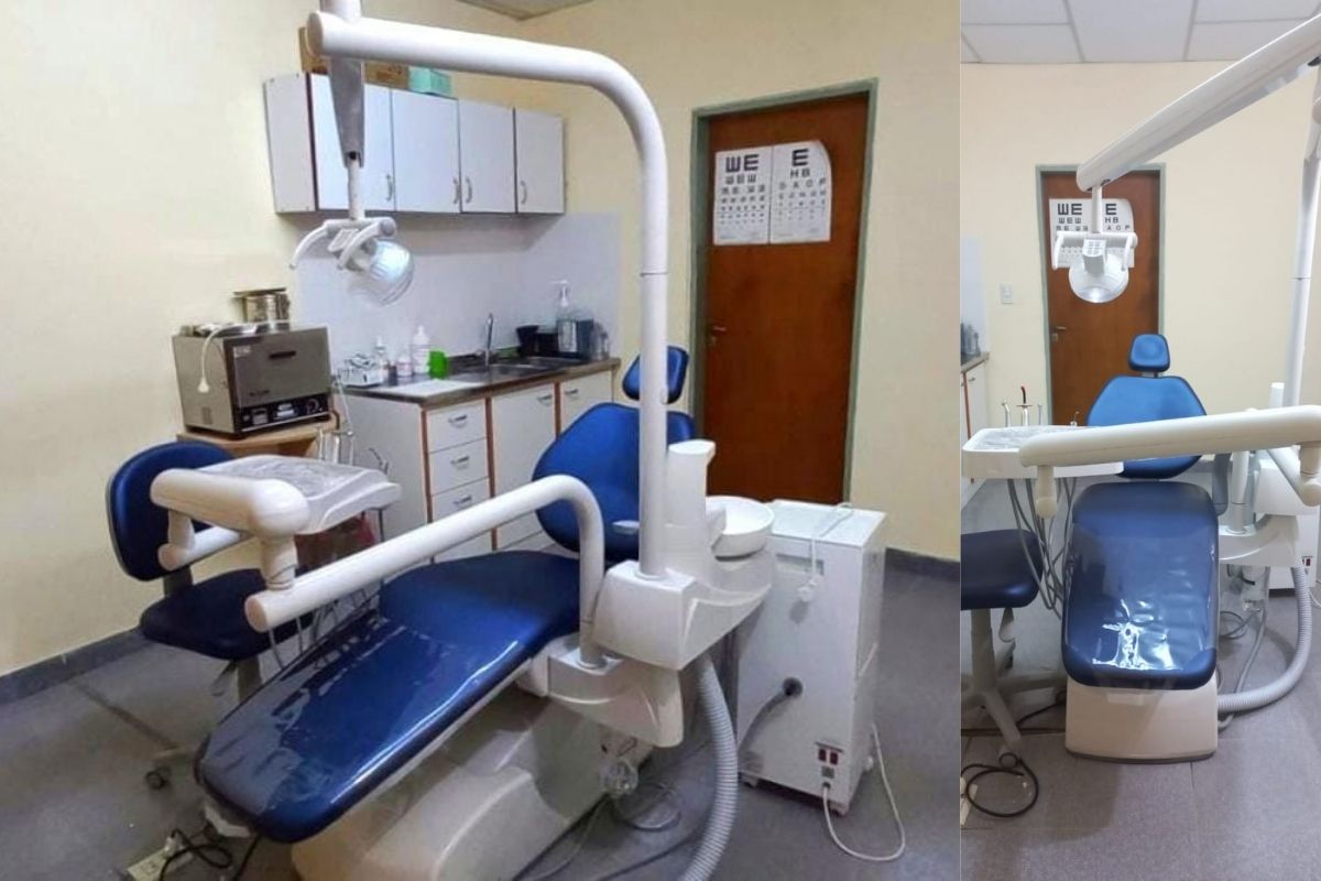Entregaron equipamiento odontológico de última generación al Centro de Salud de Unanue