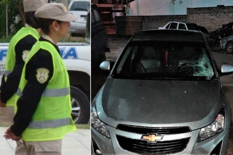 Pelea callejera a la salida de un pub en Caleufú dejó 9 heridos, varios notificados por la Policía y un auto con daños materiales