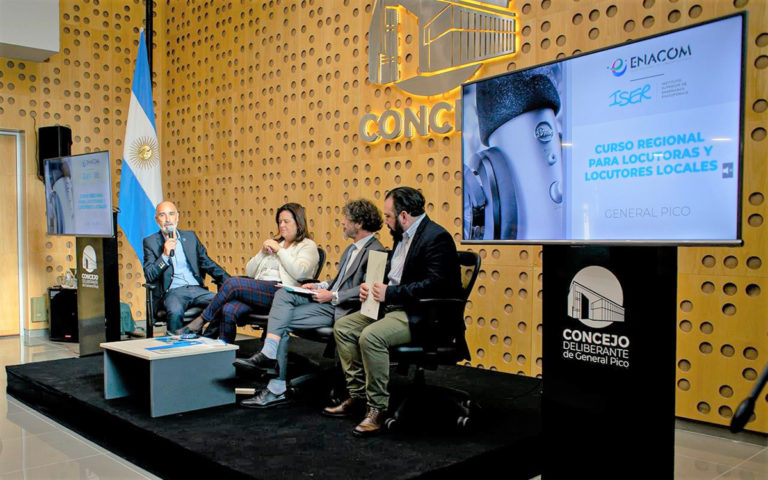 Culmina la capacitación en locución en General Pico: “Estaremos finalizando con 40 personas haciendo la certificación”