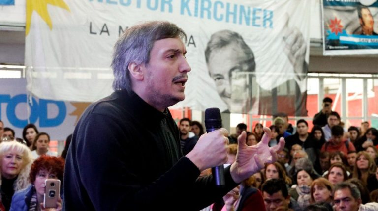 Máximo Kirchner: “A Néstor y Cristina nunca les tembló la pera al defender a los trabajadores”