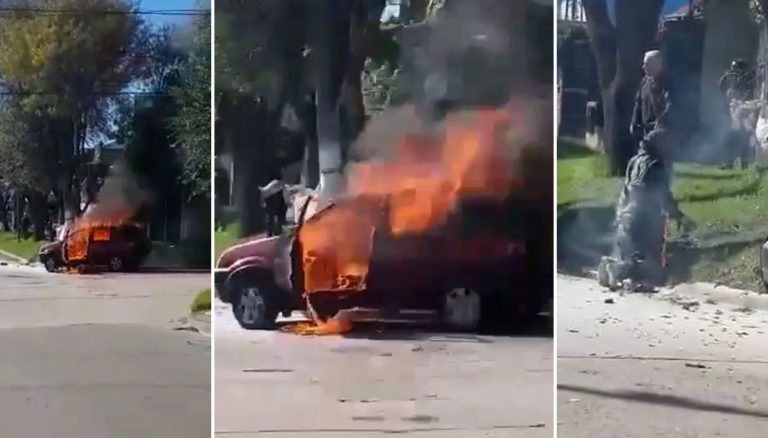 Lo denunciaron por violencia de género, se prendió fuego frente a la casa de su ex y murió