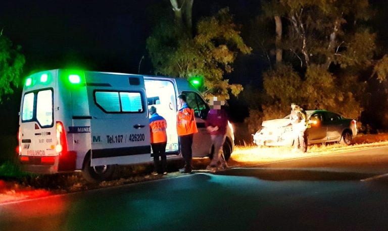 Choque en cadena entre 5 vehículos en Ruta 102 a pocos kilómetros de General Pico