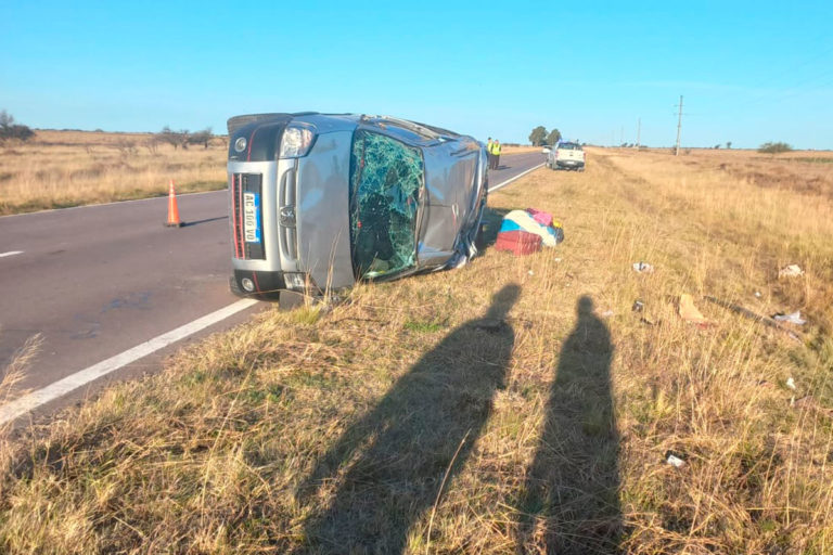 La Pampa: murió una mujer en Ruta Nacional 35