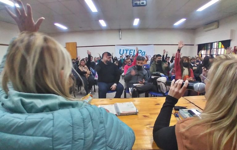 “No hay posibilidades de que el paro no se desarrolle” reiteraron desde UTELPa
