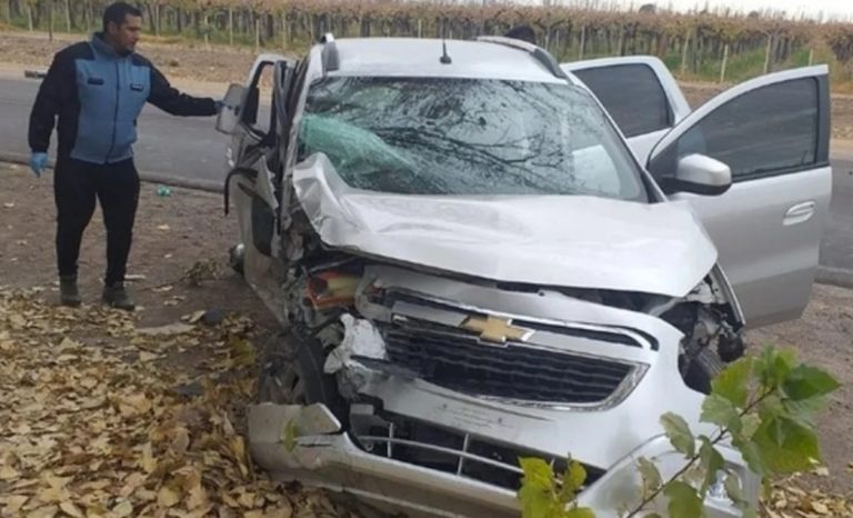 Trágico choque en Mendoza: murió un bebé de 10 meses al golpear con el airbag