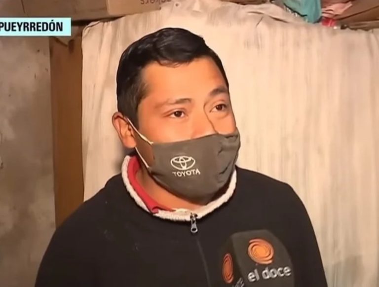 Censó a un papá soltero de cinco hijos en Córdoba, vio cómo viven y decidió ayudarlos: “Me partió el alma”