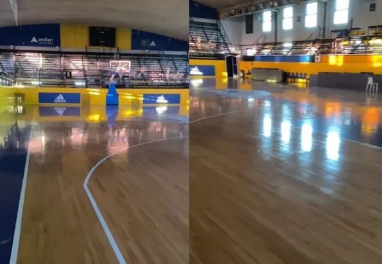 El escalofriante video paranormal en la cancha de básquet de Boca: “¿Qué es esto?”