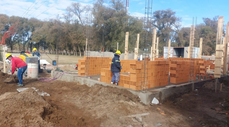 Avanza la construcción del albergue de Catriló