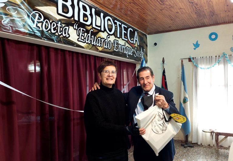 Maggio inauguró la Biblioteca Eduardo “Lalo” Enrique Sosa en Victorica