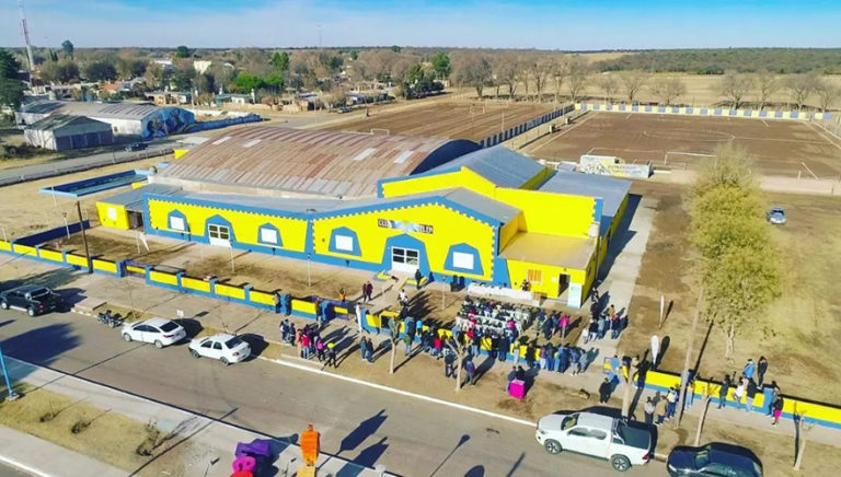 Programa “Argentina Hace”: Inauguraron las instalaciones en el Deportivo Telén