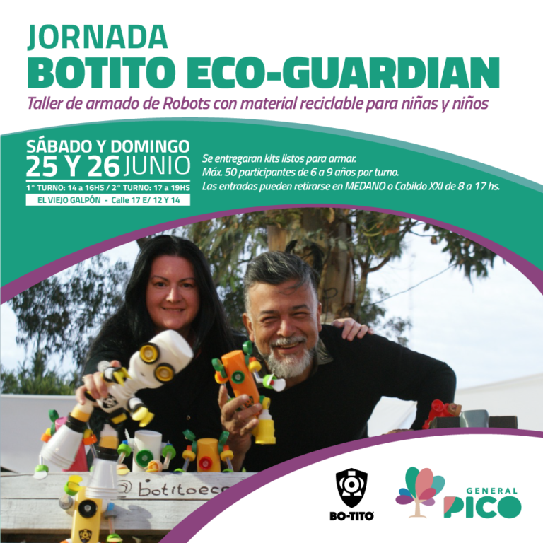 Mes del ambiente: realizarán talleres para niños en General Pico y aprenderán a reciclar jugando