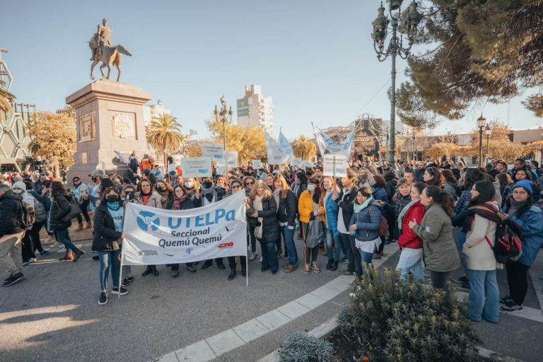 UTELPa demanda “soluciones urgentes” respaldadas por el paro con una adhesión “superior al 95% en toda la Provincia”