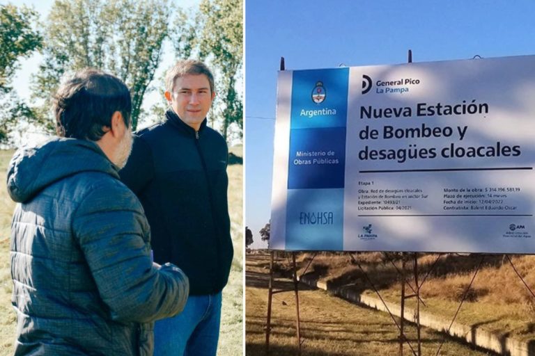 Continúan las obras de agua y cloacas en el barrio “Los Horneros”: “Se viene trabajando mucho, estamos muy conformes”