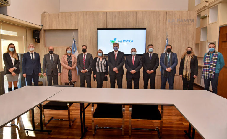 Integrantes del Foro Patagónico de los STJ se reunieron con Ziliotto: “Nos llevamos una imagen muy buena del Poder Judicial de La Pampa”