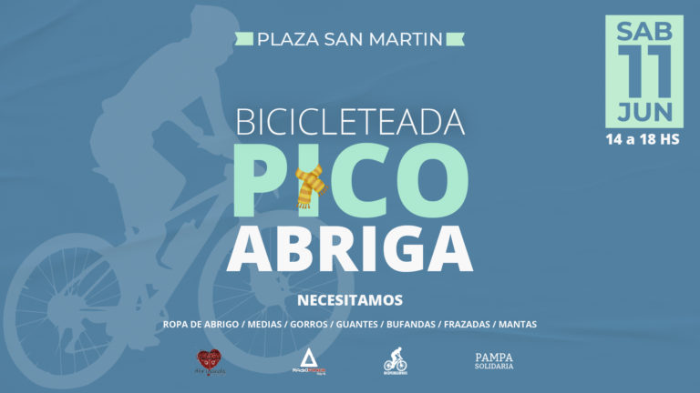 Actividad Solidaria el fin de semana, Bicicleteada “Pico Abriga”