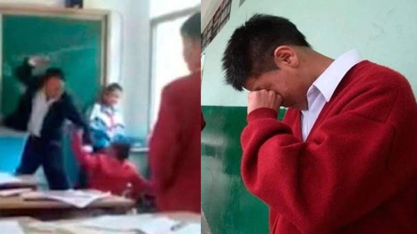 Un docente de Perú golpeó a un estudiante por hacerle bullying a otro alumno: “No me arrepiento de nada”