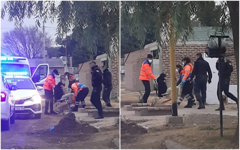 Grave hecho: Joven apuñalado fue trasladado al Hospital