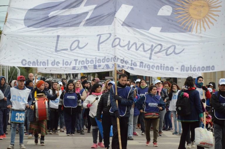 La CTA apoya el paro docente en La Pampa y reclama que los salarios “no pueden estar” por debajo de la línea de pobreza