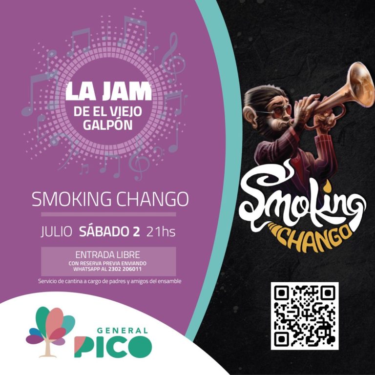 Smoking Chango se presentará en la JAM de El Viejo Galpón