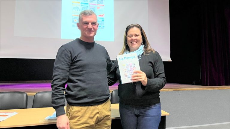 Con emotivo acto, el ISEF presentó su libro “La Pampa en movimiento: 30 años” en MÉDANO